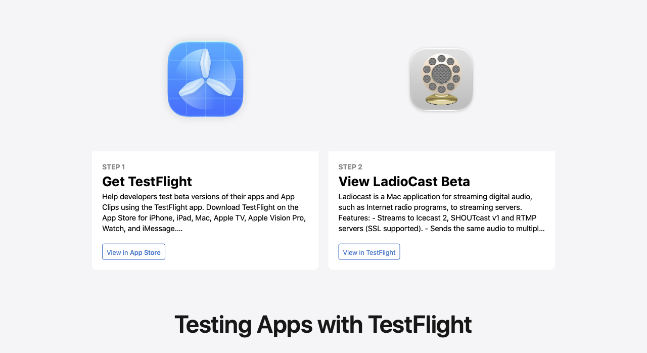 Join the LadioCast beta - TestFlight - Apple.png